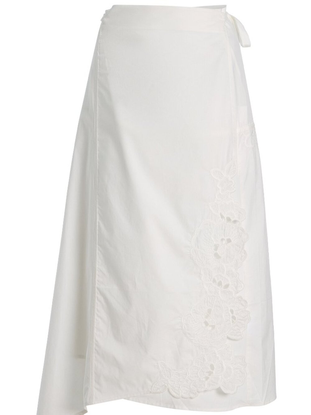 NWT SIR Klara Midi Skirt in Ivory